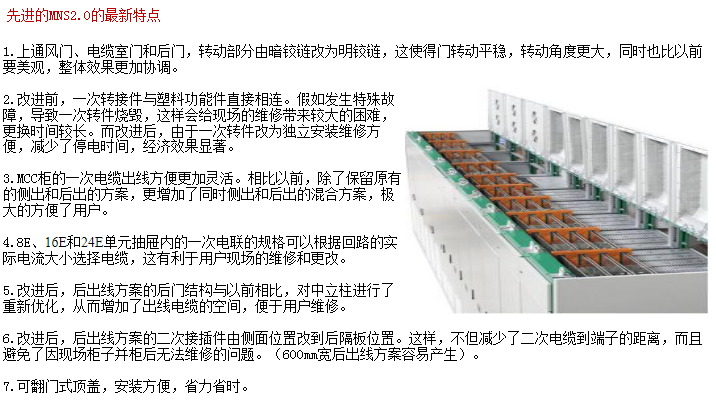 mns產(chǎn)品特點(diǎn)