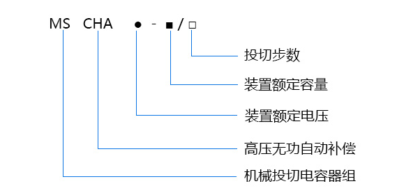 無功自動(dòng)補(bǔ)償成套裝置型號(hào)含義